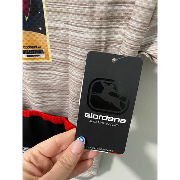 New Giordana Cycling Men's Lyte Short Sleeve Cycling Jersey Size Large - Picture 3 of 3